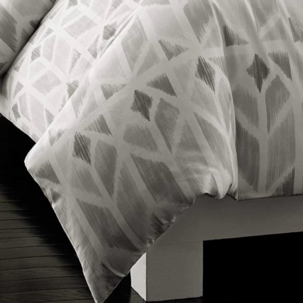 City Scene Grayson Reversible Cotton 3-piece Duvet Cover Set King - Picture 3 of 6